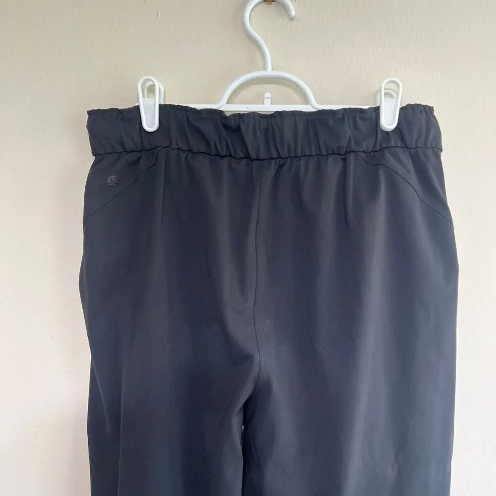Lululemon Keep It Moving Black Pants High Rise 10 Women